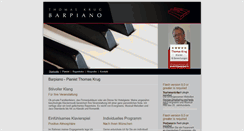 Desktop Screenshot of barpiano.net